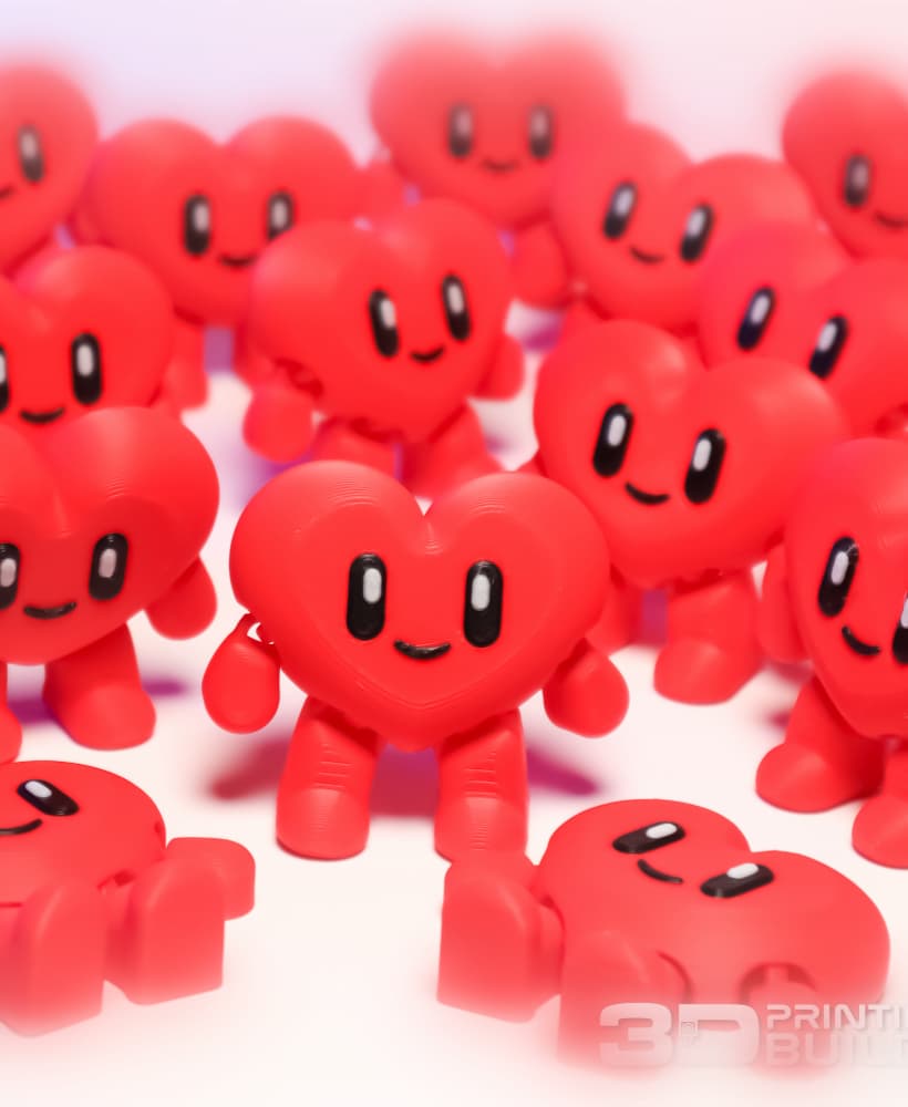 Flexy Heart Toy 3d model