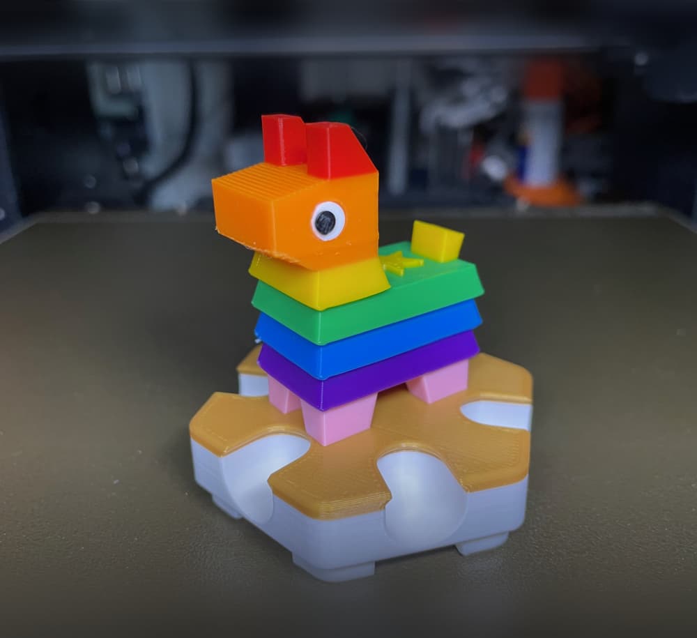 Hextraction Pinata Tile 3d model