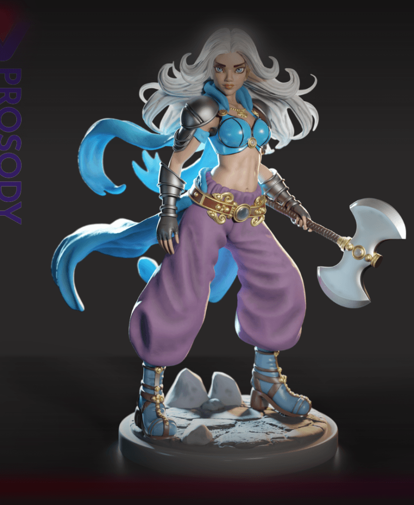 Warrior - 75mm 3d model