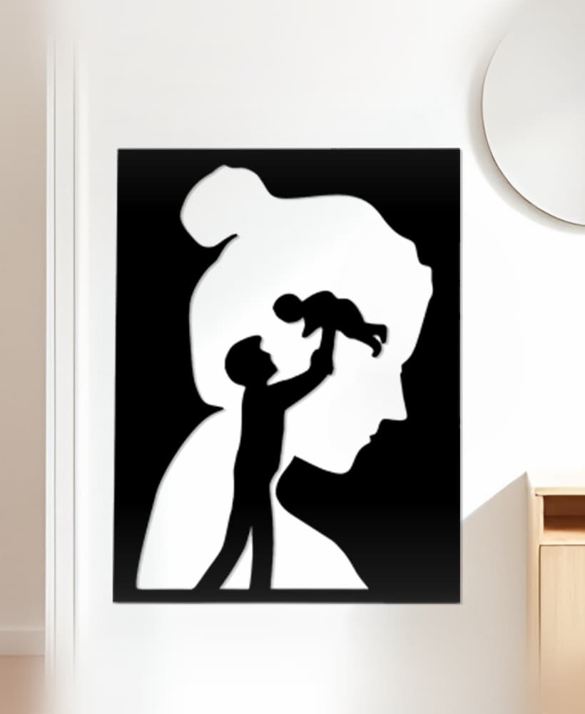 Family Wall Art, Wall Decor, Home Decor 3d model