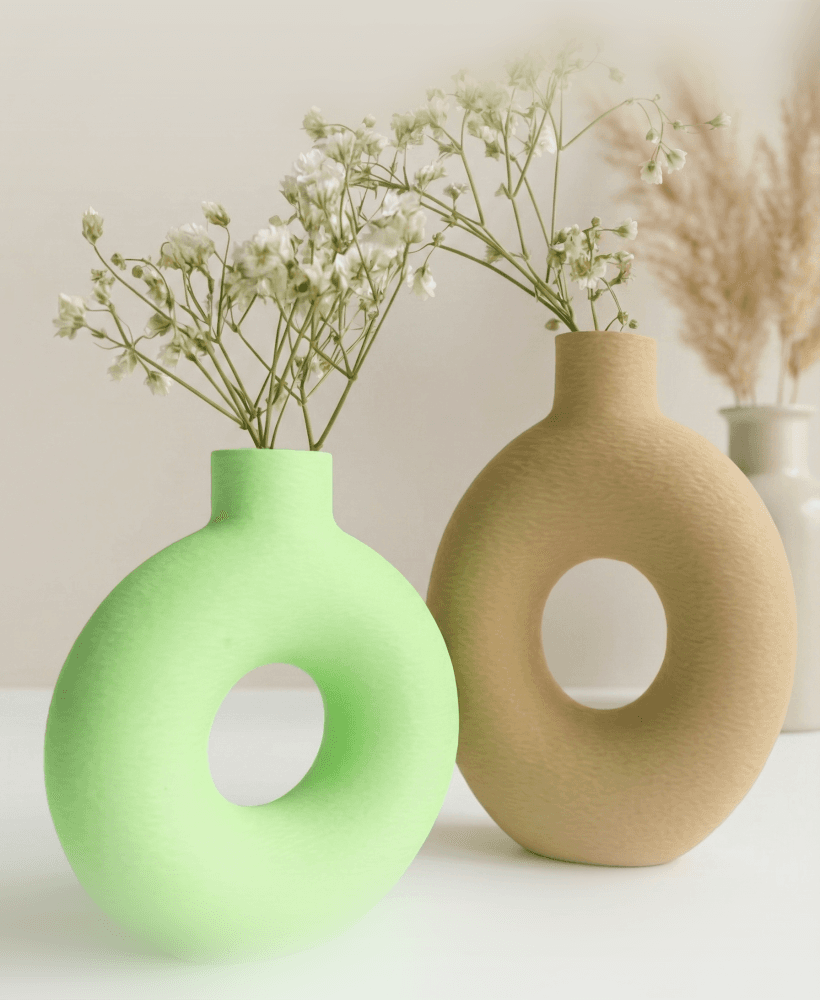 Donut Vibes Vase 3d model