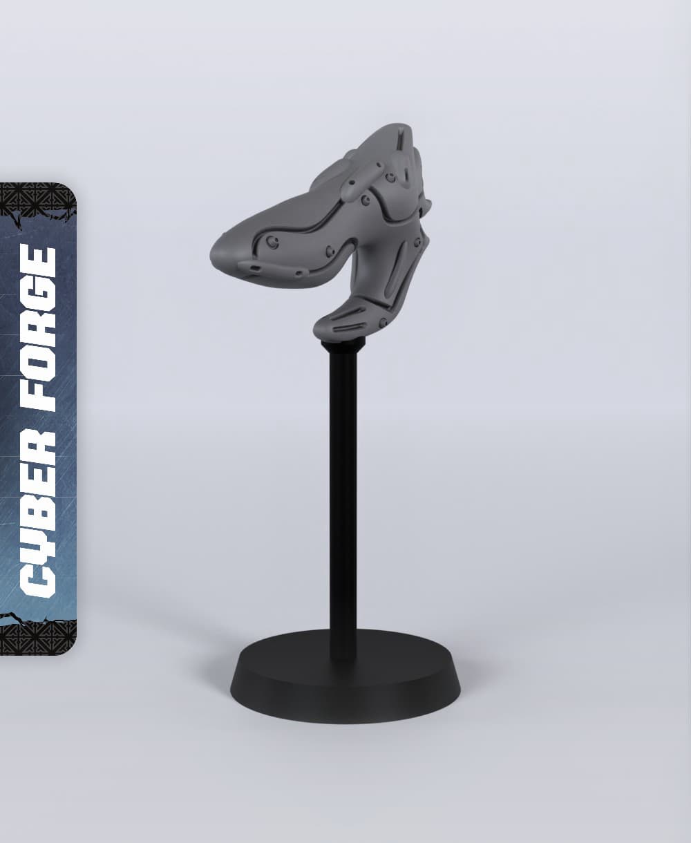 Wave - With Free Cyberpunk - Sci-Fi Gift Ideas for RPG and Wargamers 3d model
