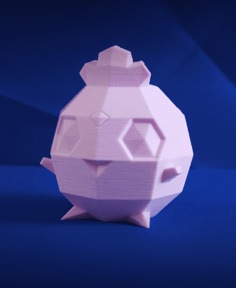 Igglybuff Low Poly Pokemon 3d model