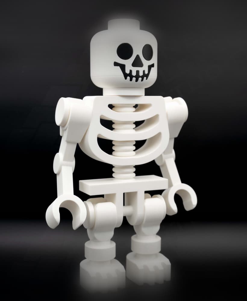 Skeleton Giant Minifigure (16") – Standalone Design! 3d model
