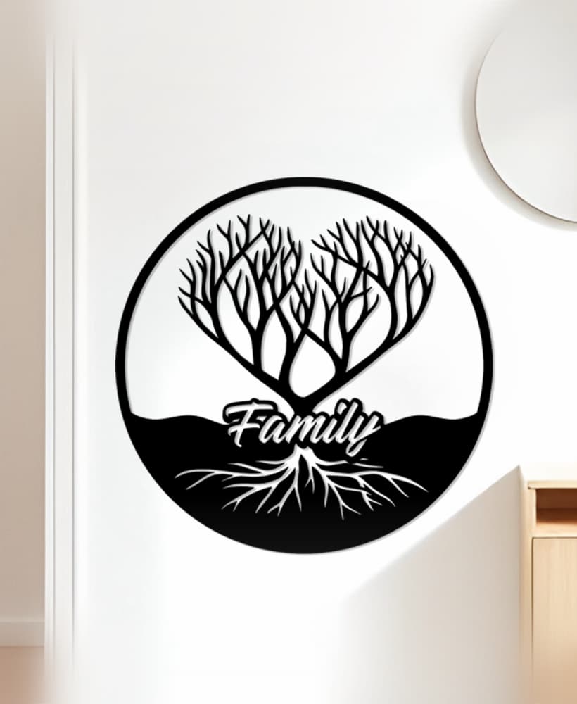 Family Wall Art, Wall Decor, Home Decor 3d model