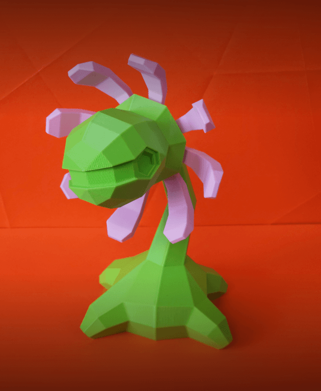Cradily Low Poly Pokemon 3d model