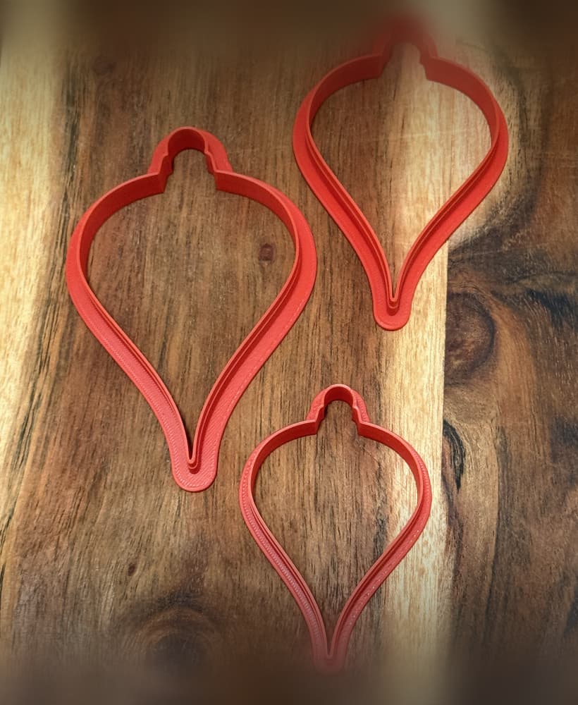Christmas Ornament1 Cookie Cutters 3d model