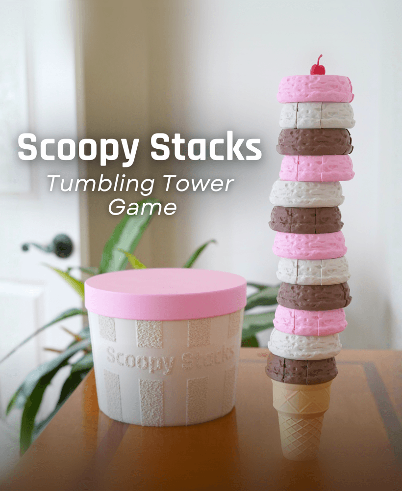 Scoopy Stacks 3d model