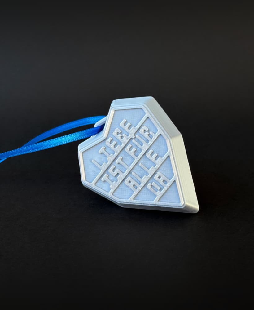 LIFAD christmas ornament 3d model