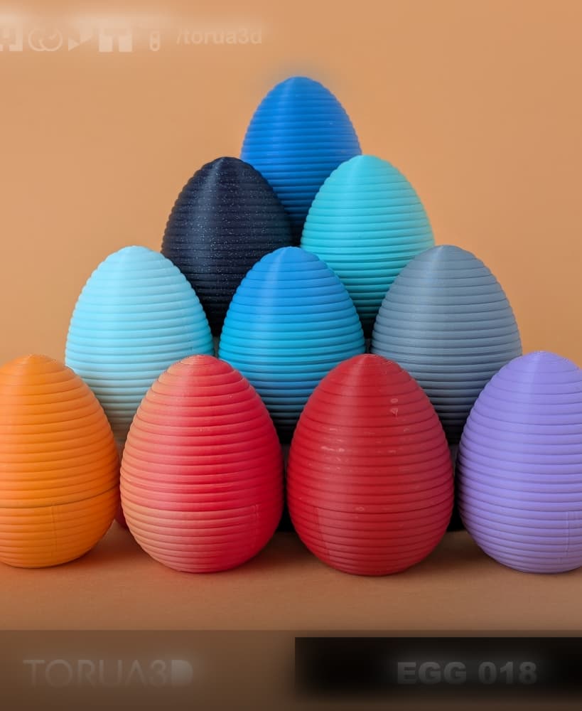Dragon egg 018 - Print in place - No supports - STL 3d model