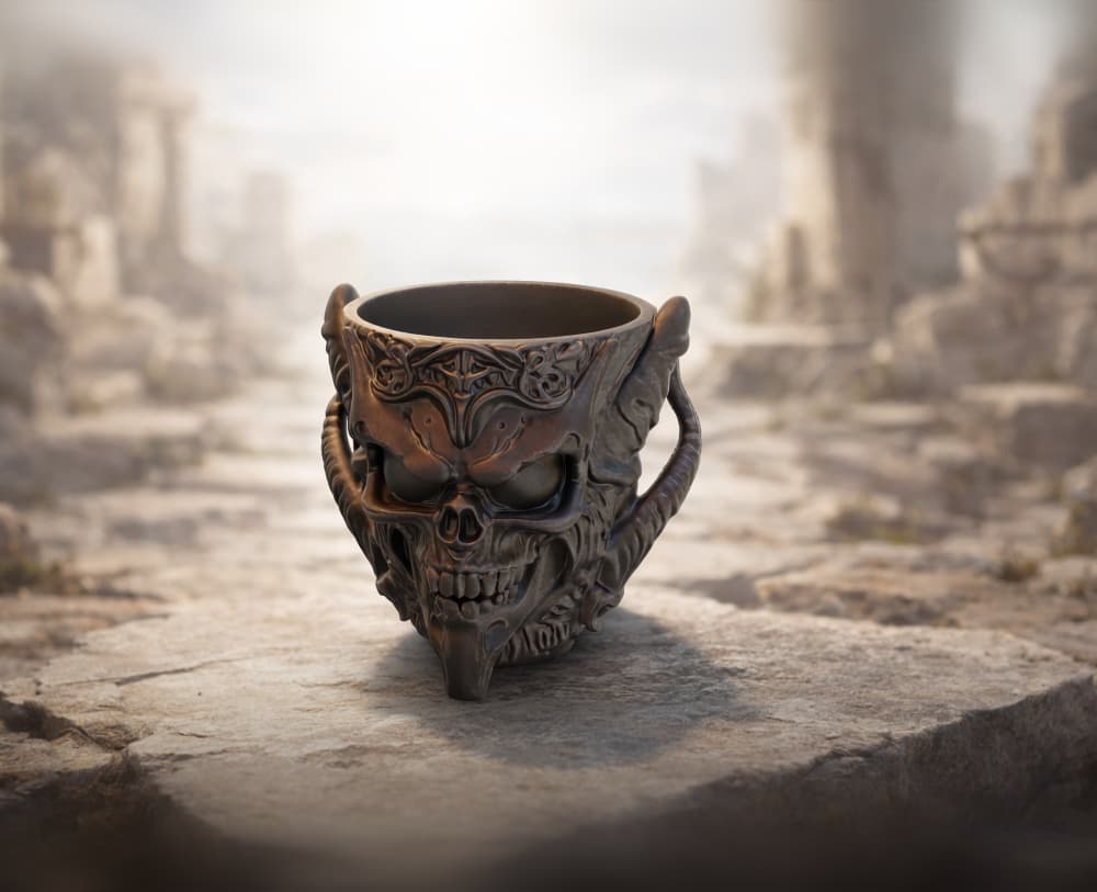 Demon Mug 3d model