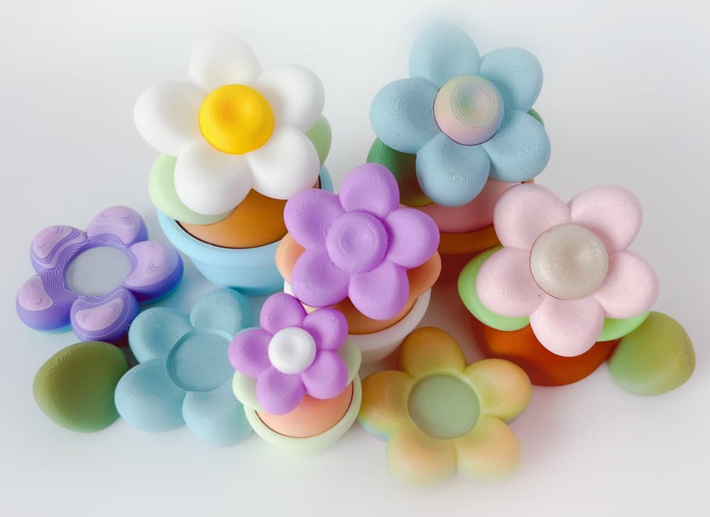 Flower Pot Container 3d model