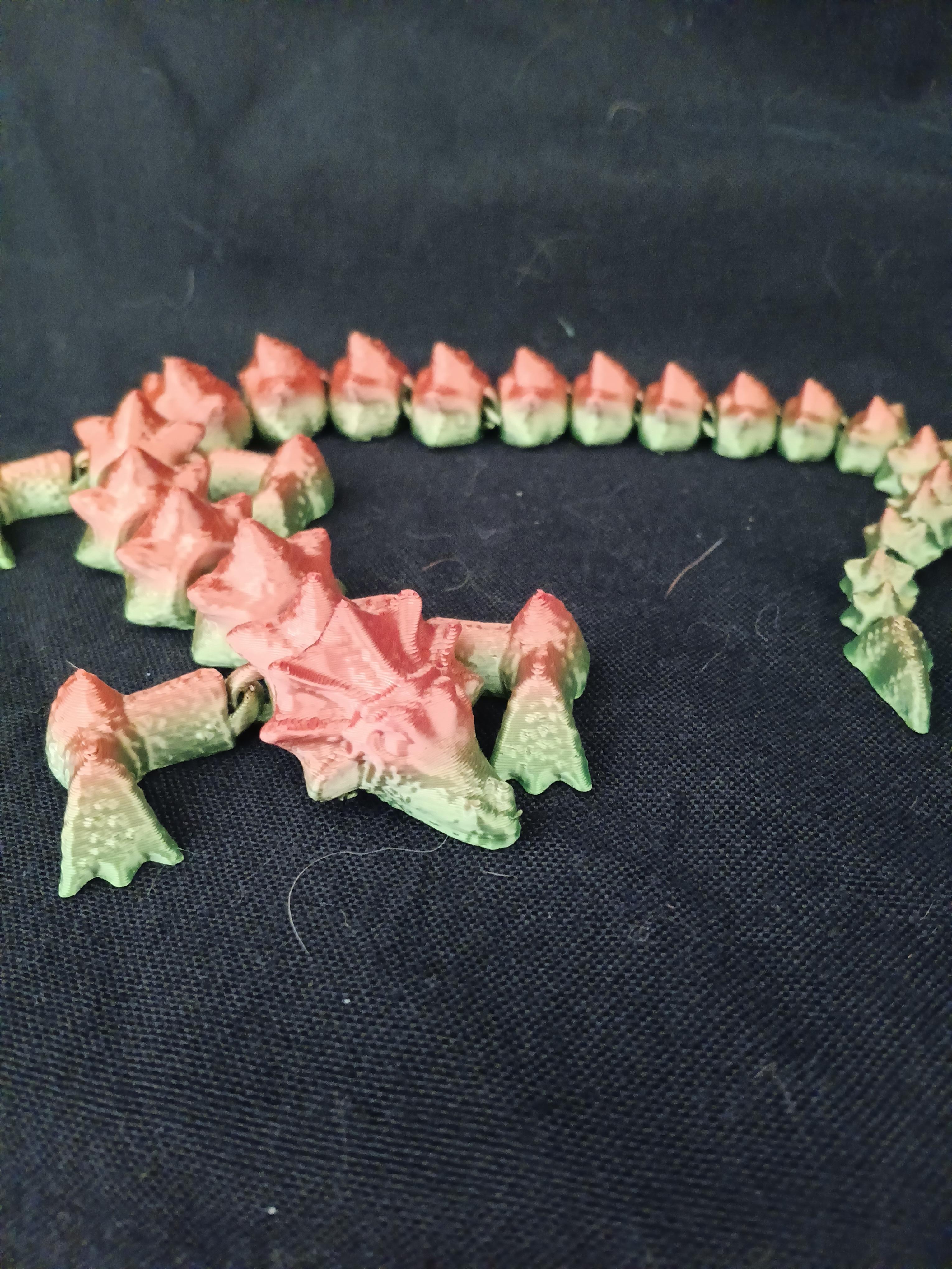 New articulated dragon is up on my page
