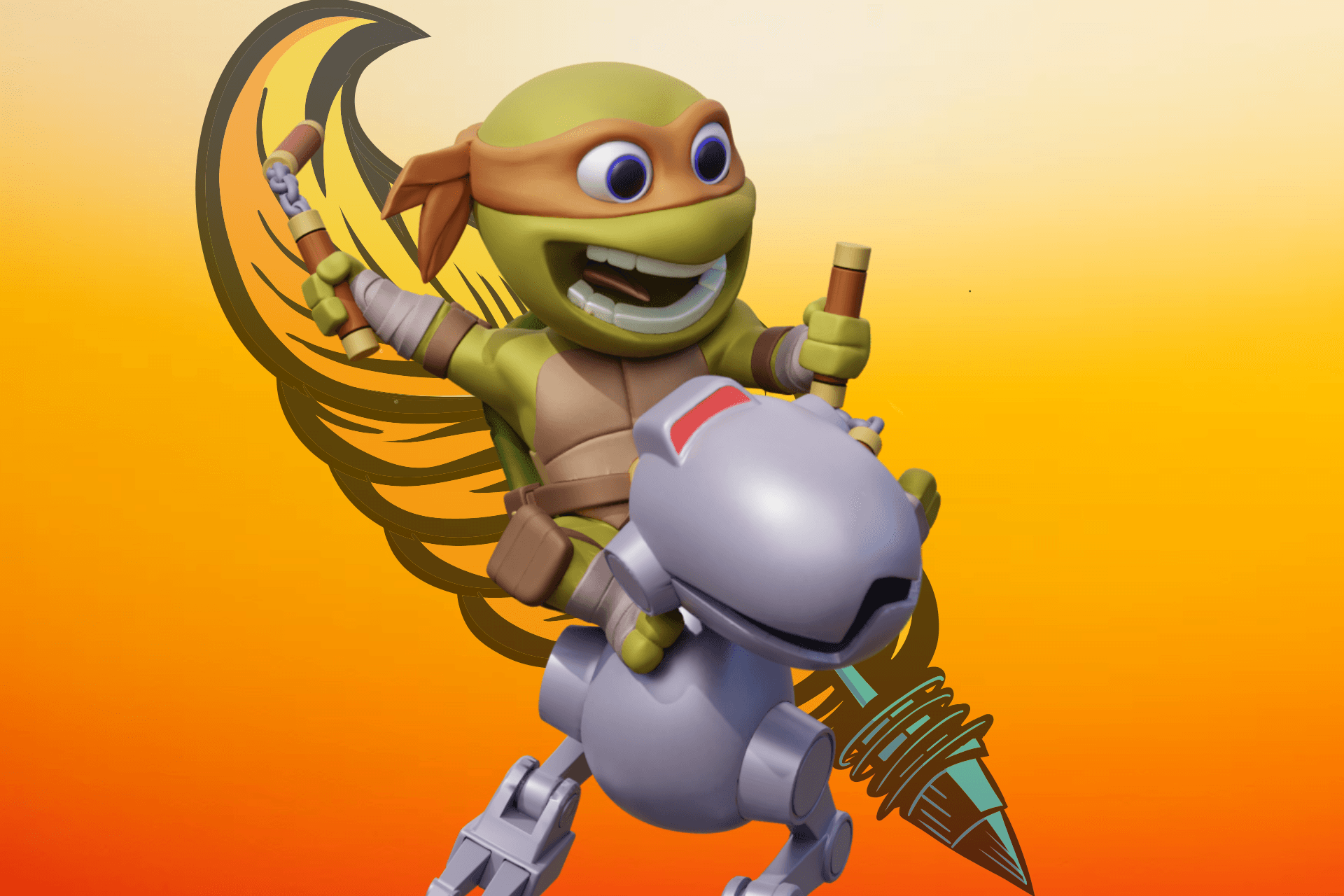 Shell Shocked: The Chibi Mikey Mouser Rider Joins the 3D Print Party