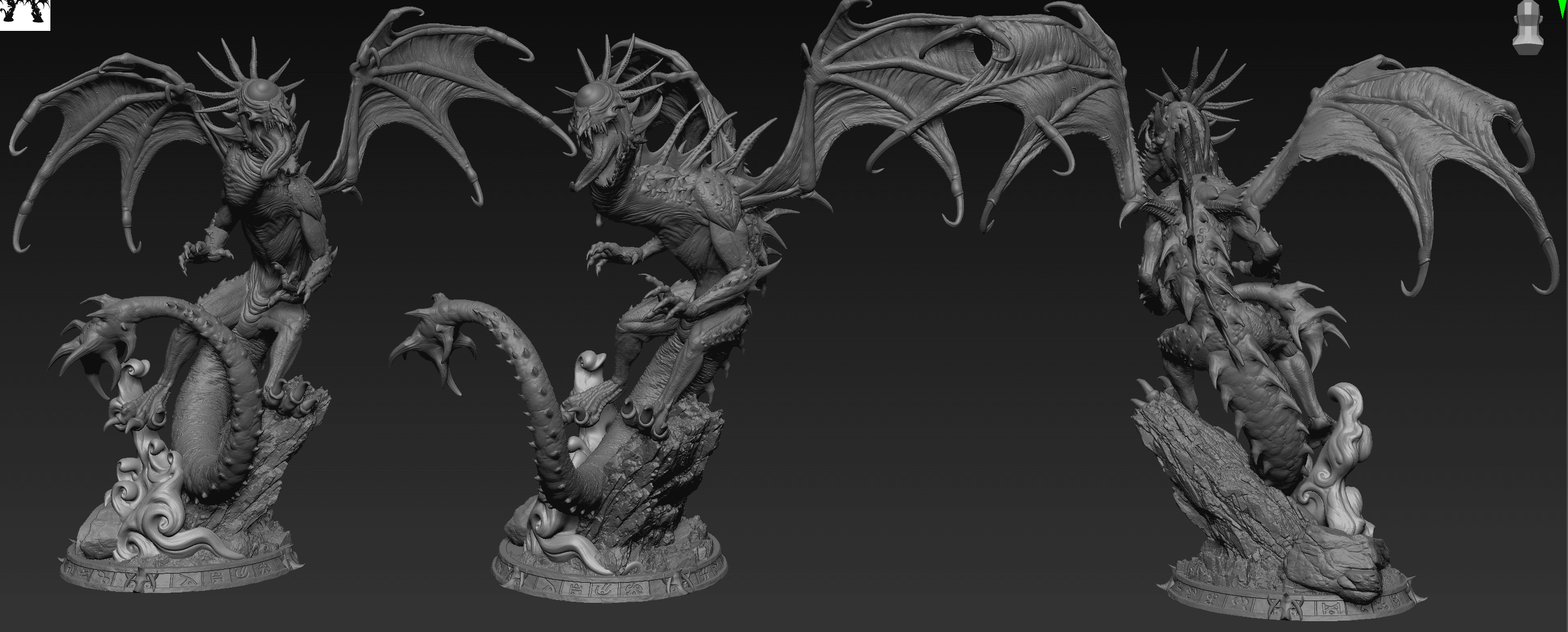 Release of May Wip Nothic Dragon