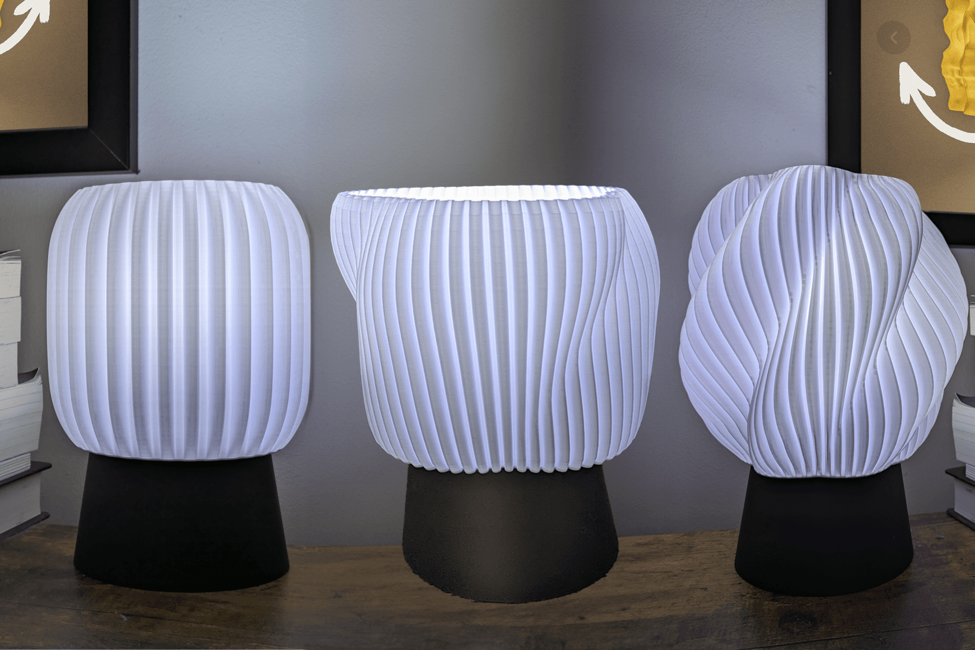 3 New Table Lamps With Vase Mode Lamp Shades