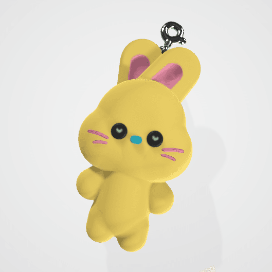 NEW! New Jeans Bunny Pro Key Chain (5 colors)