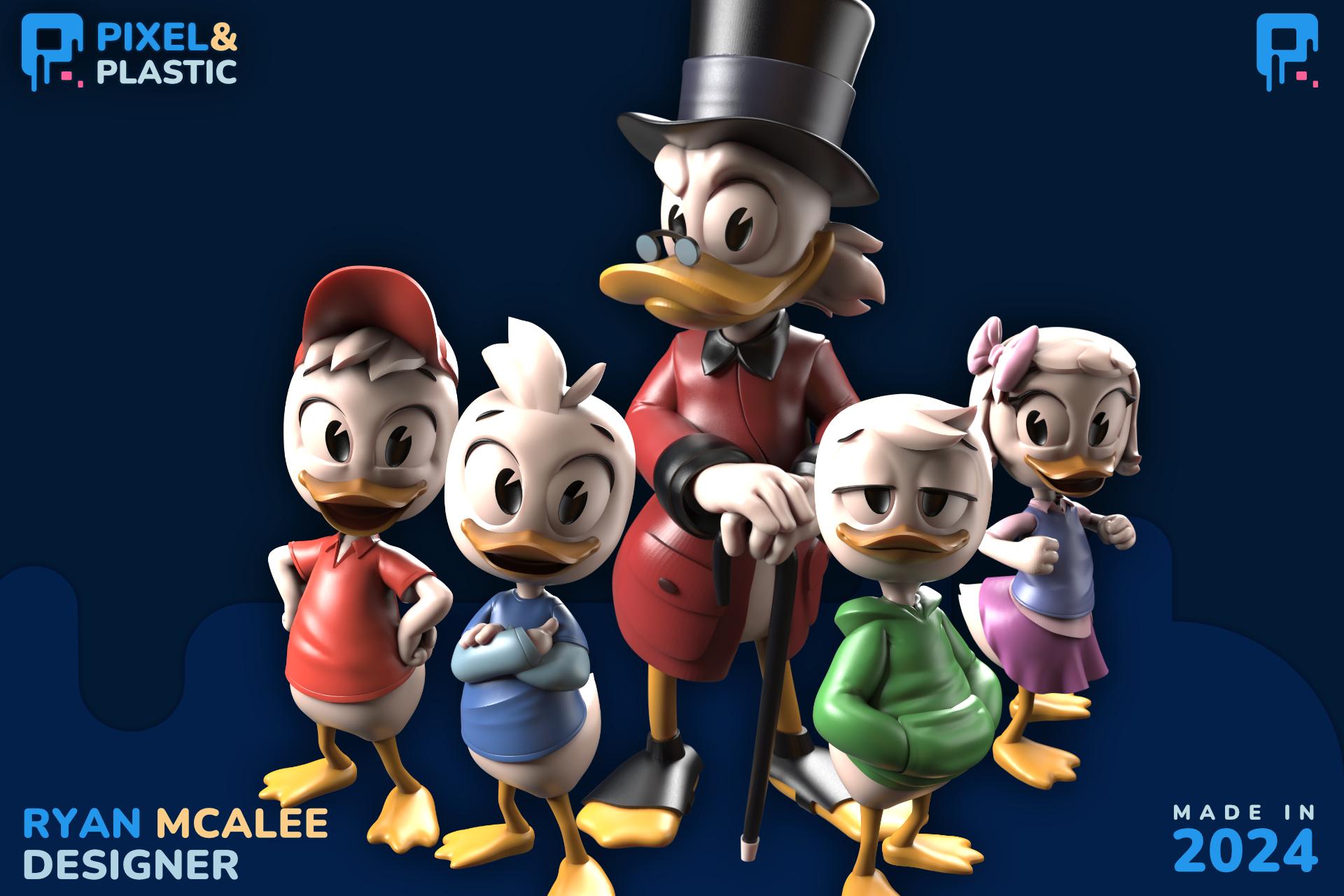 Be sure to collect the entire set for Ducktales.