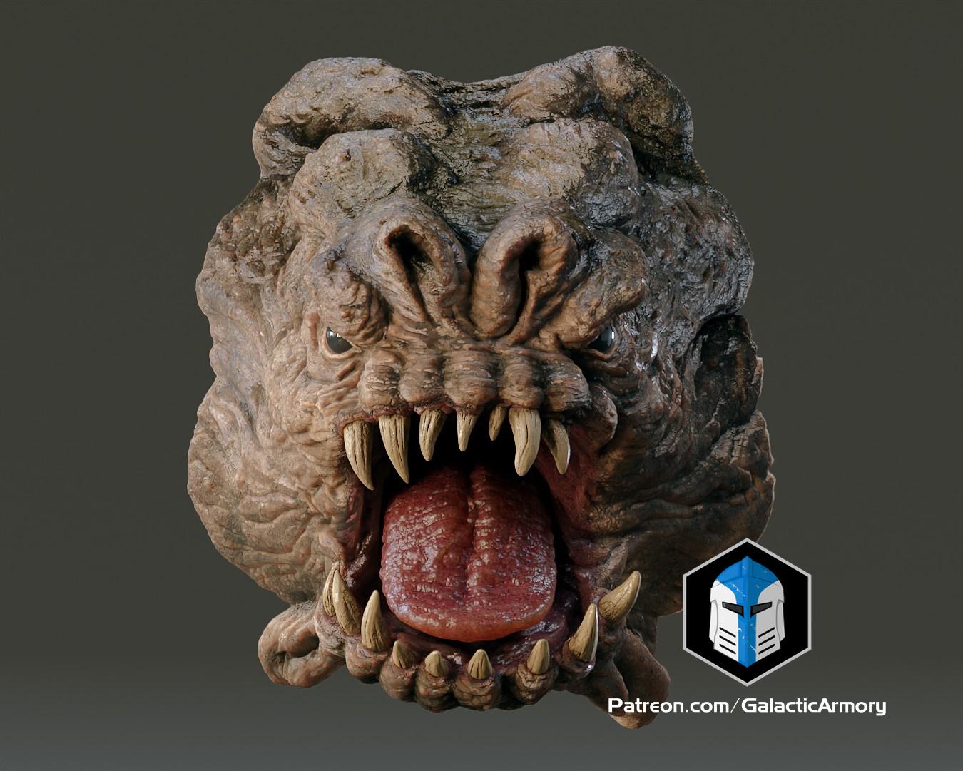The Life Sized Rancor Wall Mount has been added to the March rewards!