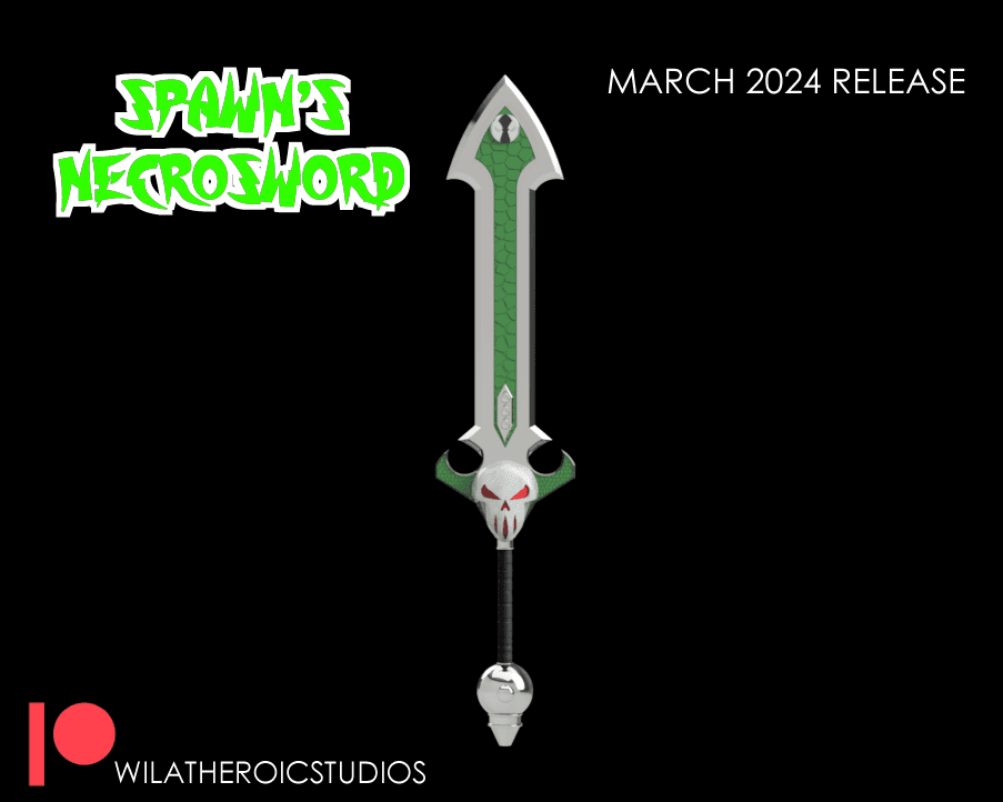New Patreon Release | Spawn's Necro-sword | March 2024 Release