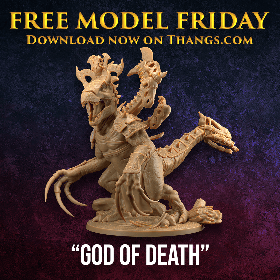 Free Model Friday - God of Death