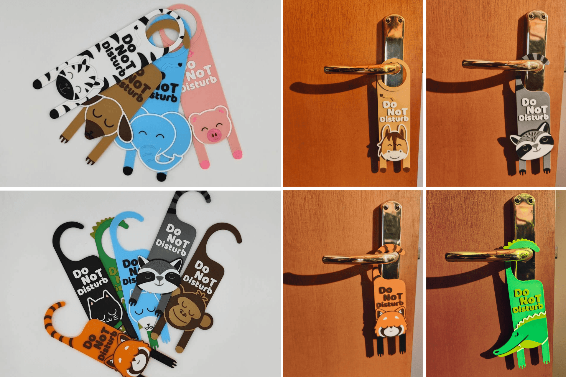 Slumber Safari: Adorable 'Do Not Disturb' signs for dreamy downtime