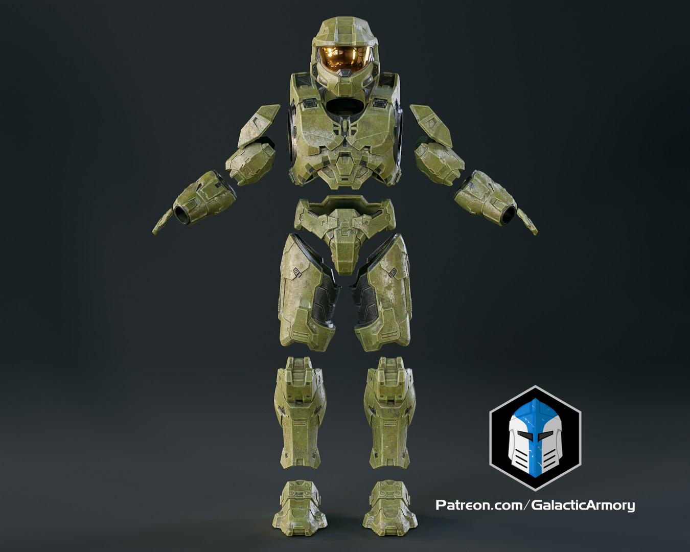 [Remastered Files!] The Halo Infinite Master Chief helmet and armor has been added to the Specialist rewards!