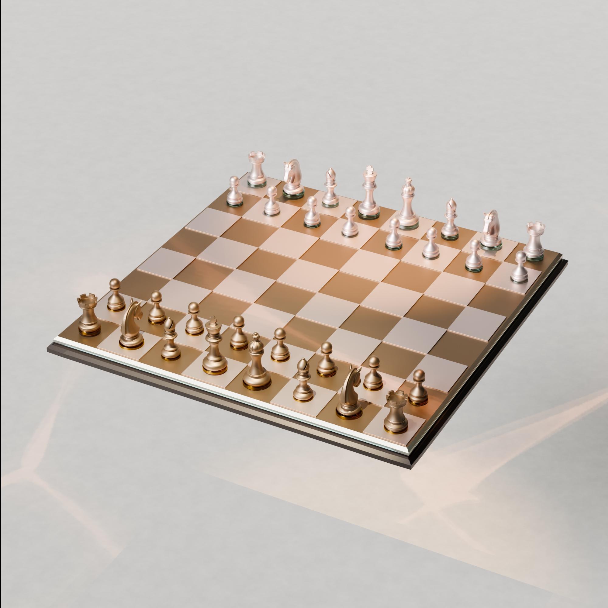 Luxury Classic Chess Set - New Design
