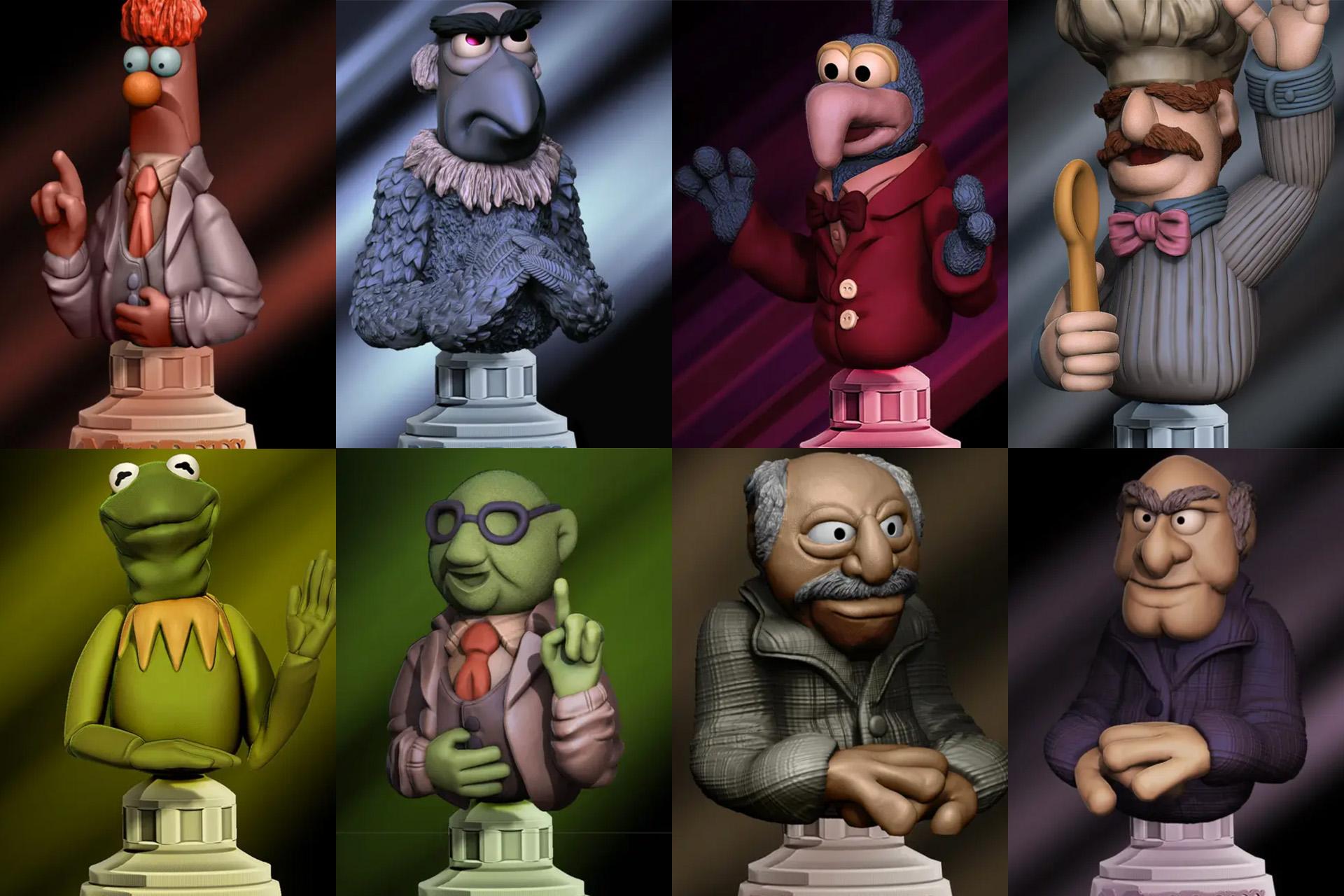 News for Muppet Fans: Exclusive 3D Printable Collection  is Now Available!