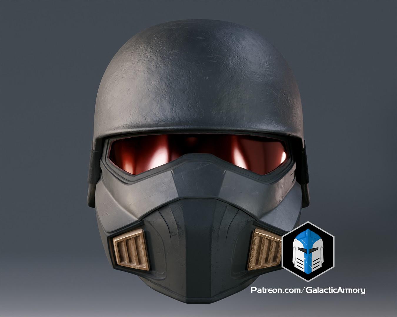 [New Files!] The Helldivers 2 Light Gunner helmet has been added to the Specialist rewards!