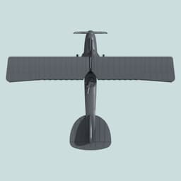 1:144 Albatros C.V/16 3d model