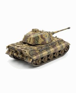 German tanks: Tiger II (Henschel) for printing 3d model