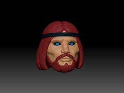Danavas Head MOTU Classics 3d model