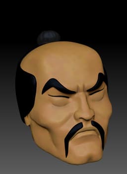 Chopper Head MOTU Classics 3d model