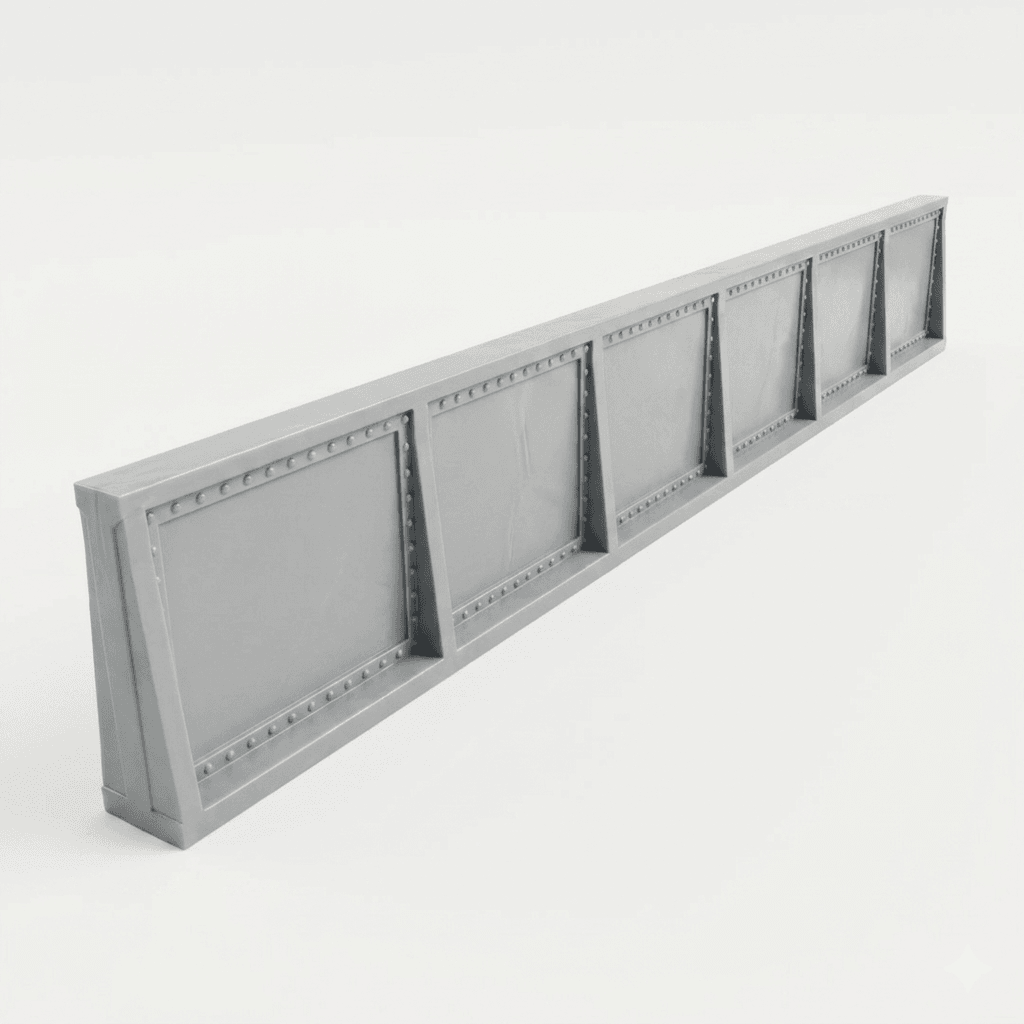 OO Gauge Bridge Girder 3d model