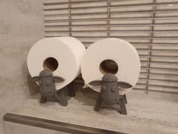 Sheep - the tolet paper stand 3d model