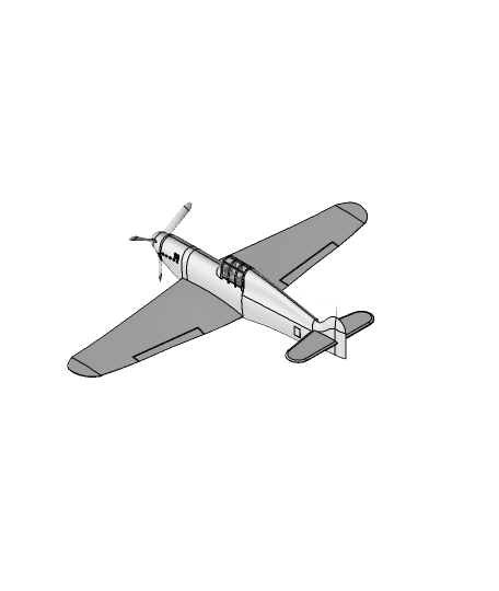 WW2 AIRCRAFT 3d model