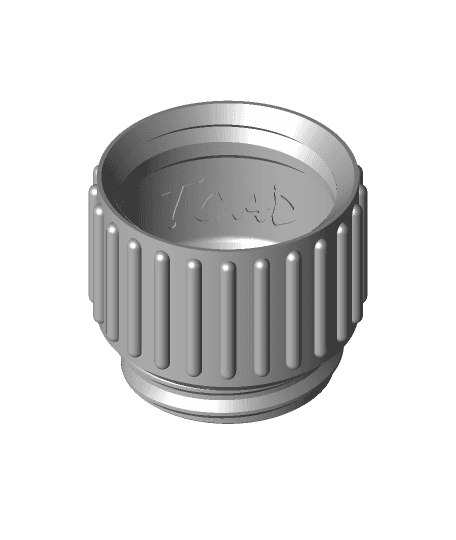 Stackable screw top jars 3d model