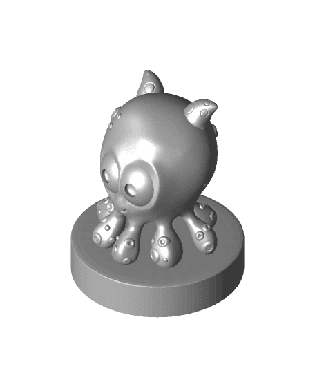 Cute Octopus 3d model