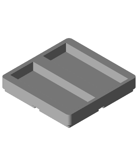Gridfinity Sand Block Holder 3d model