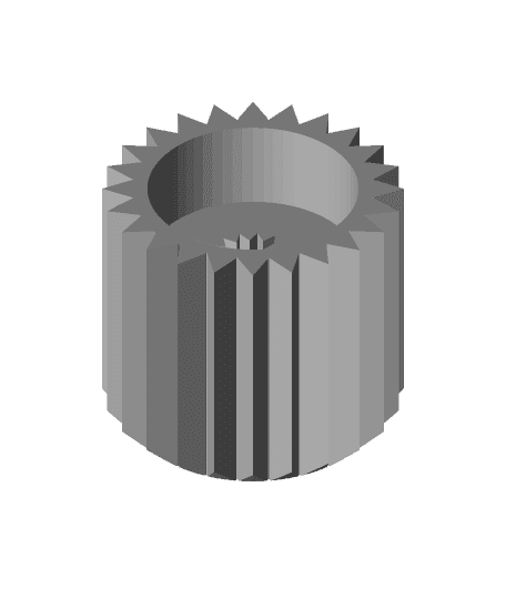 Halogen Torchiere Rotary Switch Knob 3d model