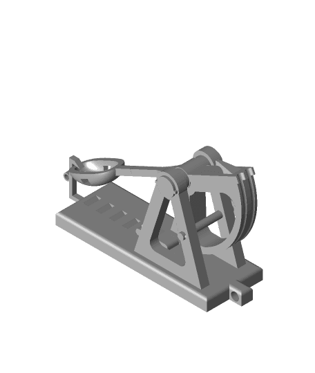 Elastic  Catapult by alexjusti67n full viewable 3d model