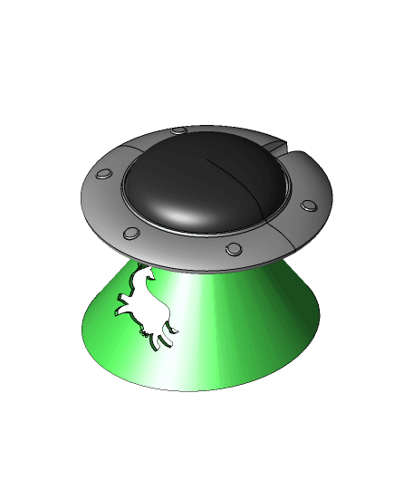 UFO GOOGLE NEST MINI STAND 3d model