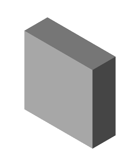 Coaster Box (Optical illusion set) 3d model