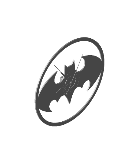 BatmanClock.stl 3d model