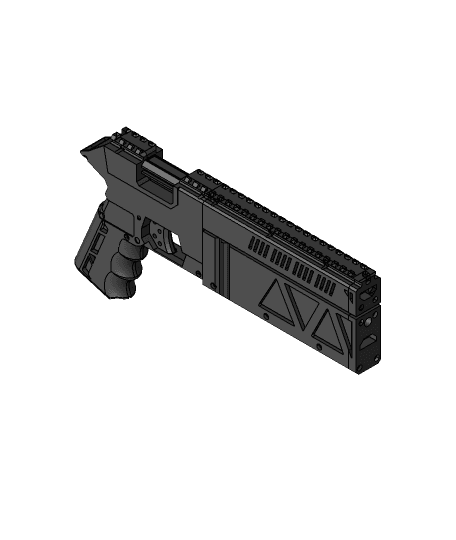 Gauss Pistol 3d model