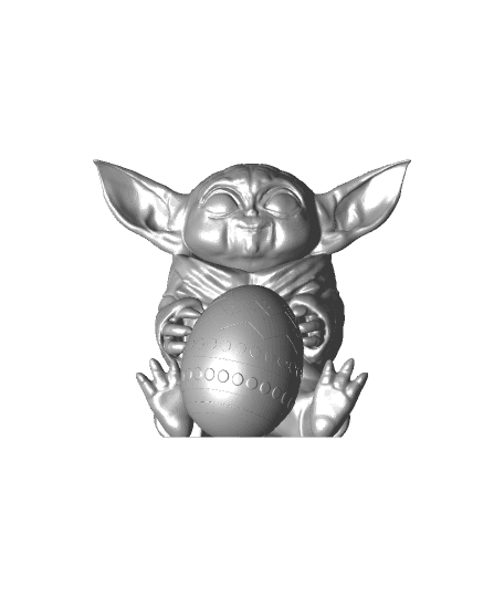 Smiley Yoda.stl by 3DDesigner full viewable 3d model