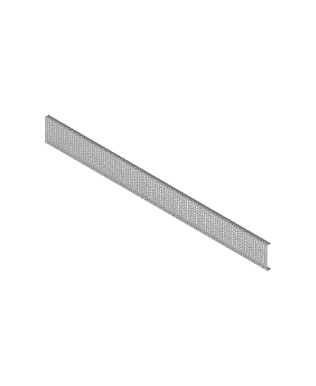 Cable Tray 300mm x 3000mm TYPE1 3d model