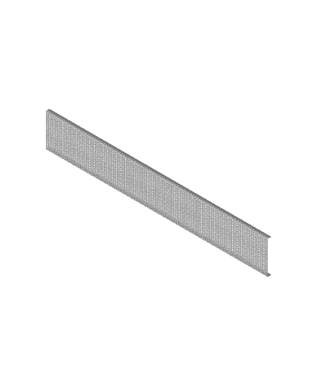 Cable Tray 450mm x 3000mm TYPE1 3d model