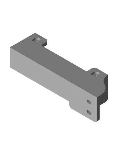 Radiator Mount for CNC3020 by SnowHead full viewable 3d model